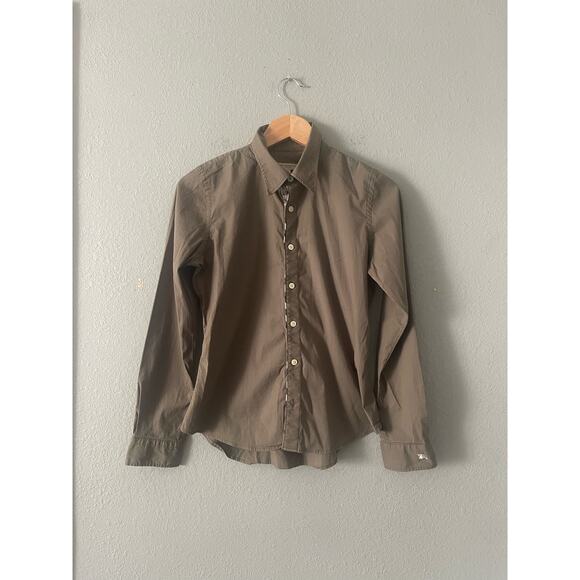 Burberry London Olive‎ Green Top - Picture 1 of 9